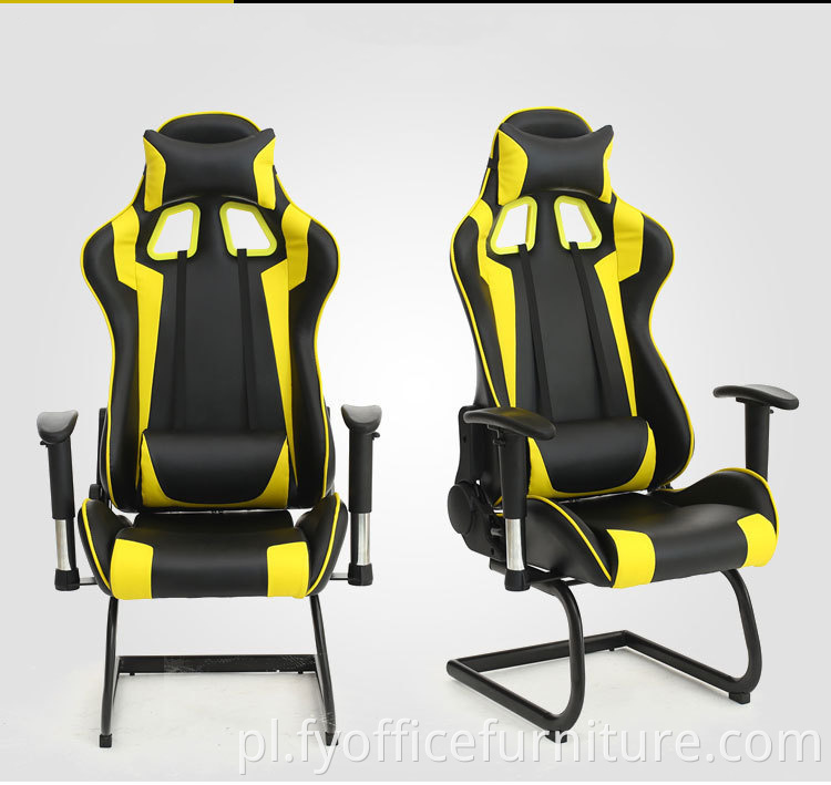 gaming chair with footrest